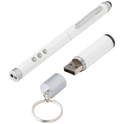 Plastic laser pointer pen, with LED light