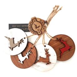 Layered decor Reindeer leaping bunch Layered decor Reindeer leaping bunch