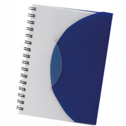 A5 Spiral notebook with 70 pages, 80gsm inner bond, material PVC, made in South Africa