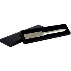 Letter opener, includes black gift box, material: metal