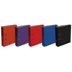 Sprues up your desk and filling cabinets with these essential Polyking Lever Arch Files. Made from durable polypropylene these multi-coloured Lever Arch Files are made to last and are perfect for reuse. Able to fit A4 size sheets all your documents will be safely stored away for quick and efficient recall. 