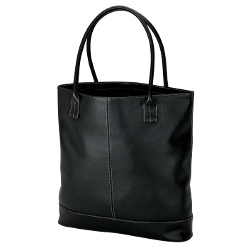 Lichee Tote with Zippered closure: White contrast stitching, reinforced handles, zippered closure, interior zippered pocket, accessories Not included