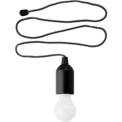 ABS Bulb shaped light , PC light bulb with a 1 watt LED light