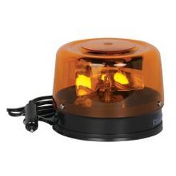 Light rotating, amber