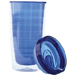 475ml Lined Double Wall AS Mug with screw off lid, double wall retains heat, BPA free