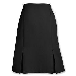 Skirt Mini matt, - 100% poleyester, flattering design, fully lined with concealed back zip