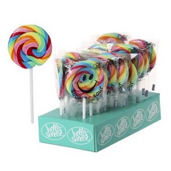 Nothing beats having your own branded sweet Lolly Lb Sml Rainbow is your gateway sweet for this.