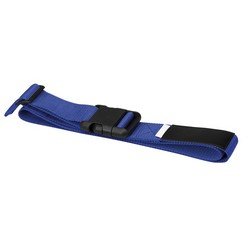 Polyester webbing, name card slots in pocket, heavy duty clip buckles, PVC pocket, name card