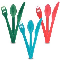 A Lumo fork that is available in various colours that can be customised with Pad printing with your logo and other methods.