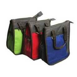 This attractive and well – designed lunch bag is the perfect way to transport around ones lunch to and from the work place or school. Manufactured with the highest quality material this green Trefoil lunch bag contains multiple compartments with some being sealable and even sporting a pouch to place your water bottle or cool drink. Suitable for all ages and available in 2 additional colours to suit all tastes.
