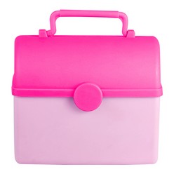 A Lunch box that is available in various colours that can be customised with Printing with your logo and other methods.