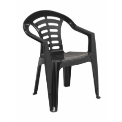 Contour Outdoor Plastic Madrid Low Back Chair, White