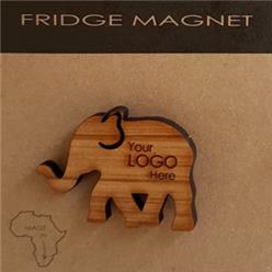 Magnet elephant wood