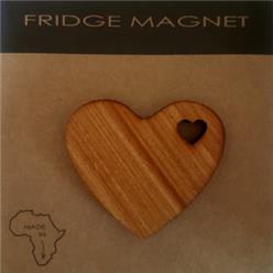 Magnet heart wood