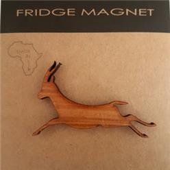 Magnet springbok  wood