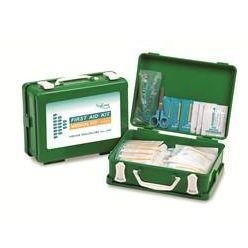 Let the people around you know you care with this amazing promotional gift. The Medical Kit box is made from a high quality ABS & Polypropylene material for a lasting lifespan. The design contains two swivel catches to ensure the box is safely secure and a swinging handle of easy transporation. This product also comes standard with your basic first aid items and a wall mount bracket to keep your medical kit in eye-sight at all times.