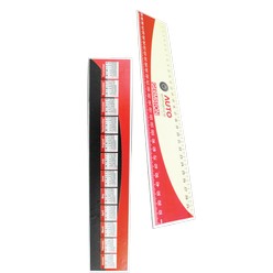 Mega ruler, material: plexi 