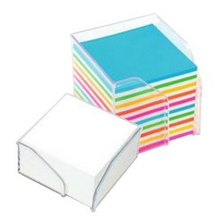 Memos are small, but useful notepads to jot down important things like contact numbers, names and the like and stuck to the computer, refrigerator, mirror or the cubicle. It does serve as a wonderful reminder. You can buy memo clips and holders of reputed Bantex brand for your office. The stylish plastic holder is offered with 800 sheets that can be used to keep memos for a very long time.