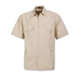 Men's Classic Bush Shirt Short Sleeve