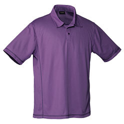 New classic men's Golfer with lightweight moisture management fabric and subtle top-stitching detail, includes side panels, top-stitched armhole and three button placket, 135g Technical moisture management fabric, self-fabric collar, tonal top stitching d
