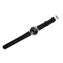 Carry this unique Men's Round face watch with a Black strap which is a timeless piece. Watch has always been an essential accessory for everyone, and this masterpiece is made of high quality and customizable dial. It will complement all your shirts and will add class and style to your outlook available in colors Silver/Black. It is that easy and convenient to look classy and elegant with this quality watch.