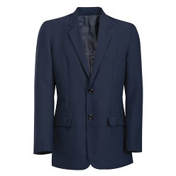 100% polyester fabric Blazer, machine washable due to its easy care, fully lined and features tailored fit lines, double button closure, chest pocket for handkerchief  (Priced from size 34)