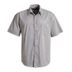 Men's Vertistripe Woven Shirt Short Sleeve