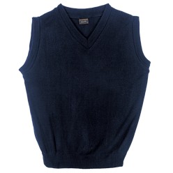 Mens Basic Jersey Sleeveless & Long Sleeve: A perennial favourite, Available in both long sleeve and sleeveless pullover options. The garments feature double-fold neck, hem and cuff trims with a two ridge finish. Available in two colours. 100% Acrylic, 10 Gauge needle knit. Double-ribbed trims with a two ridge finish