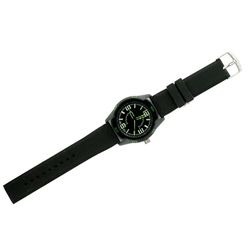 Mens Big Leather Watch