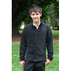 Mens Genova Full Zip Micro Fibre Polar Fleece: 280gsm Thermal microfibre polar fleece, body panel for slimline look, Zipped welt pockets, Ladies polar fleece to match men