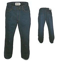 Mens Indigo 5 Pocket Denim Jeans