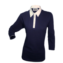 240gsm, Superfine cotton pique fabric, Easy sports fit, White collar stripe  and sleeve edging trim, Mens open hemmed sleeve.  Prices from small to large. Prices on bigger sizes may vary