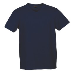 Mens Slub v-neck t-shirt