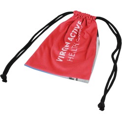 microfibre bag, material: microfibre, protects and cleans, used for earphones, small phones, small technology gadgets sunglasses  