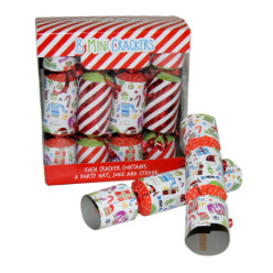 Christmas Mini Crackers Set of 8