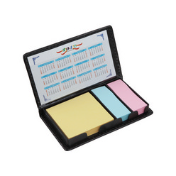 With Calendar. Includes Yellow, Blue and Pink Sticky Memos