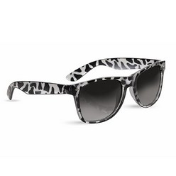 Designer patterned sunglasses, UV400 protection