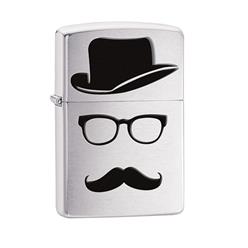 Moustach and hat zippo lighter