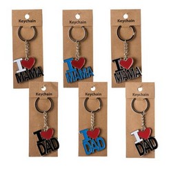 The Mtl Dad or Mom Asstd has the potential to be the best and only key ring that you will ever need.