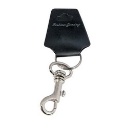 The Mtl Silver Snap Hook Header has the potential to be the best and only key ring that you will ever need.