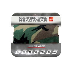 Multifunctional Camo Headwear: Cotton spandex, one size fits most, multifuctional