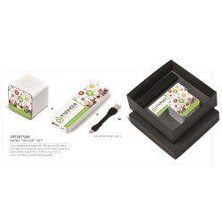 Nano Power Bank And Bluetooth Speaker Gift Set