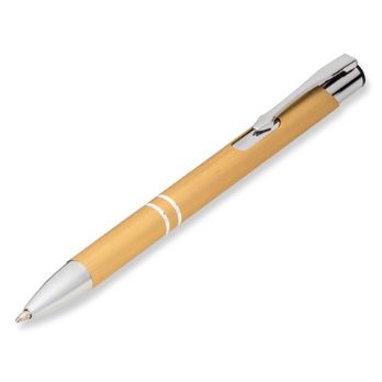 An executive pen available in 3 elegant colours, barrel aluminium, clip, tip & trim polished chrome, A nice looking affordable pen to showcase your logo at any promotional event. Available in 4 bright colours with white accents. ? with black German ink.