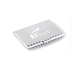 Aluminium business card holder