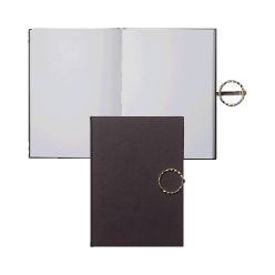 The Boucle Nina ricci notebook is feminine, elegant and simple. Covered in soft burgundy material, it is fiinished with a light gold sliding buckle, embossed with the brand logo. A very elegant office accessory.