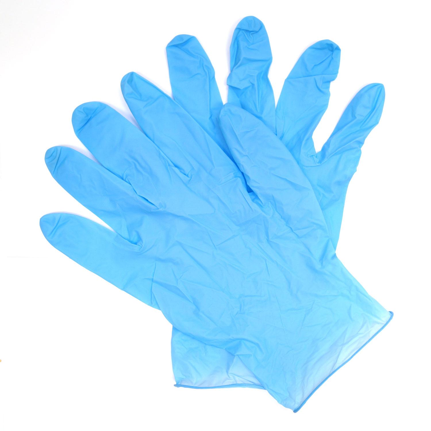 Nitrile Gloves are Gloves and Suits perfect for keeping almost all viruses out can also be customised using Printing in sizes 100 per box owing to small supplies the final product may look different than picture.