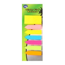 Get your notes and papers sorted with the Note-Pad Self-Stick File Markers