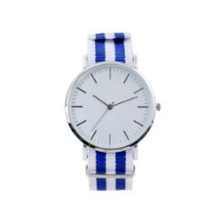 Nylon Watch-Silver