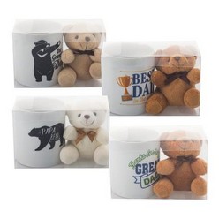 Have a drink or just a good smelling cup of coffee with the Occasions Dad With Bear In-Box