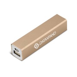 Aluminium, lithium polymer battery, Includes white 2-in-1 micro cable, Capacity 2200MAH, Input current 5V/900mA, Output current5V/1A, For battery back-up with an elegant, executive appearance, look no further than our Odeon Exec 2200mAh Power Bank.